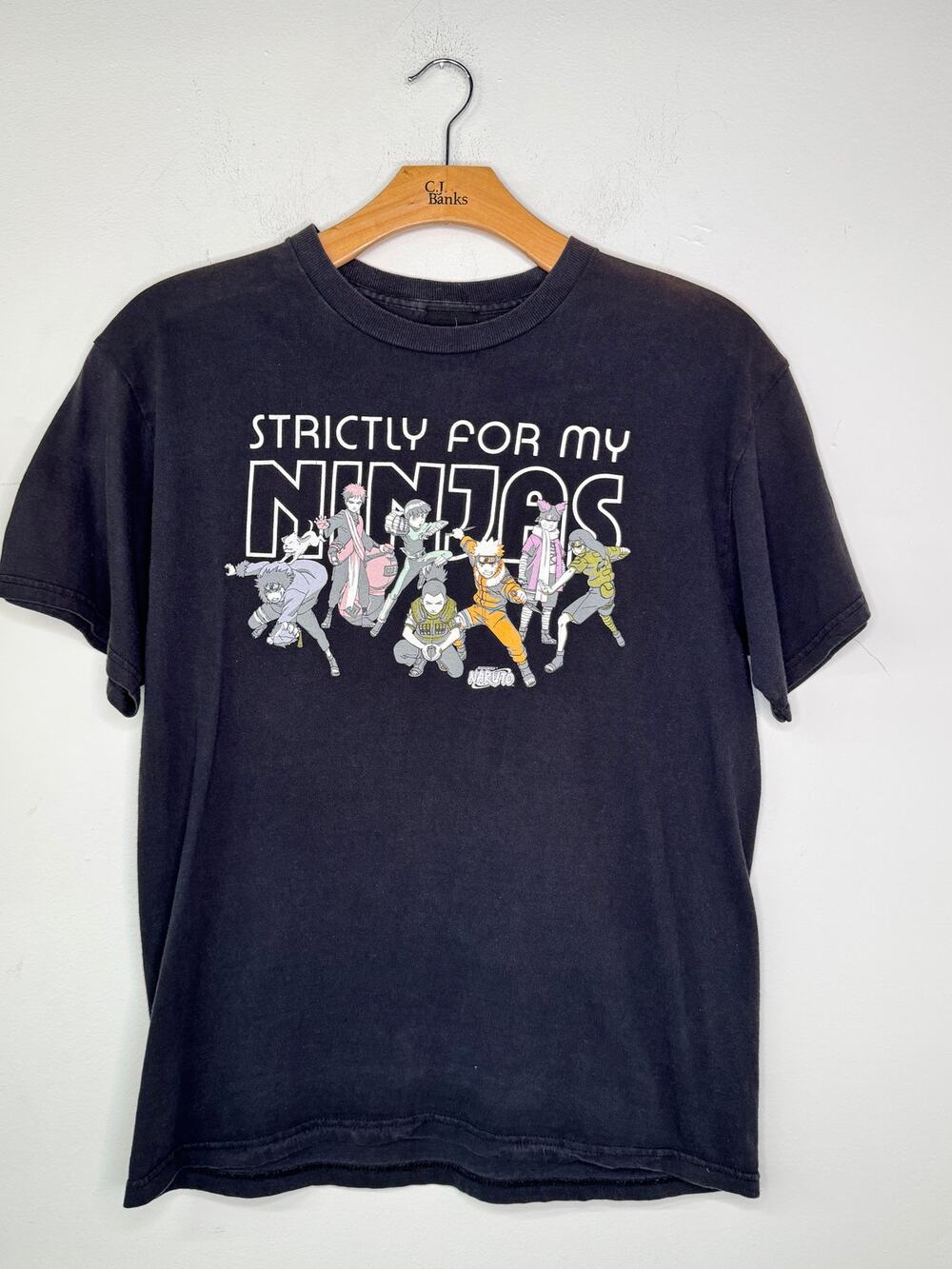 Vintage Naruto strictly for my ninjas 02' official Tee